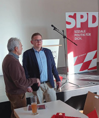 Gregor Forster und Konrad Schell im Gespräch